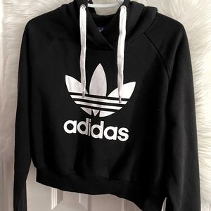 Cropped Adidas Hoodie